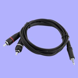 Kabal Jack stereo 3,5mm / 2x Chinch M OMNITRONIC